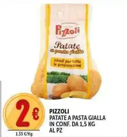 Deco Supermercati Pizzoli patate a pasta gialla offerta