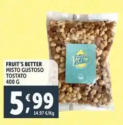 Deco Supermercati Fruit's better misto gustoso tostato offerta