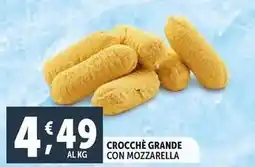 Deco Supermercati Crocchè grande con mozzarella offerta