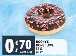 Deco Supermercati Doony's donut love offerta