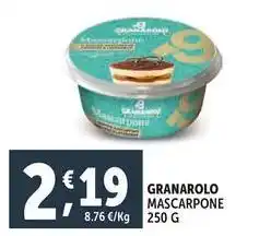 Deco Supermercati Granarolo mascarpone offerta