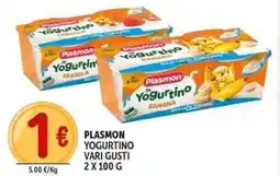 Deco Supermercati Plasmon yogurtino offerta