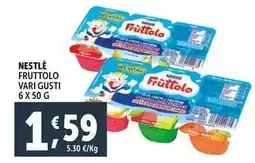 Deco Supermercati Nestlé fruttolo offerta