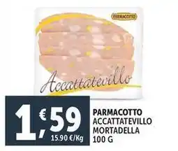Deco Supermercati Parmacotto accattatevillo mortadella offerta