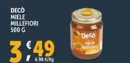 Deco Supermercati Decò miele millefiori offerta