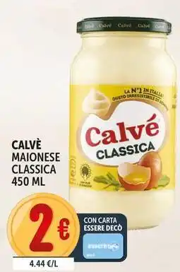 Deco Supermercati Calvè maionese classica offerta