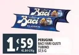 Deco Supermercati Perugina baci tubino offerta
