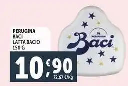Deco Supermercati Perugina baci latta bacio offerta