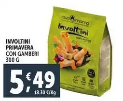 Deco Supermercati Involtini primavera con gamberi offerta