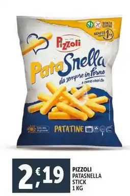 Deco Supermercati Pizzoli patasnella stick offerta