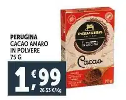 Deco Supermercati Perugina cacao amaro in polvere offerta