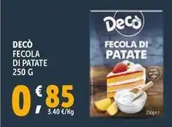 Deco Supermercati Decò fecola di patate offerta