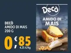 Deco Supermercati Decò amido di mais offerta
