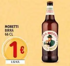 Deco Supermercati Moretti birra offerta
