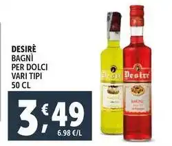 Deco Supermercati Desirè bagni per dolci offerta