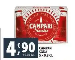 Deco Supermercati Campari soda offerta