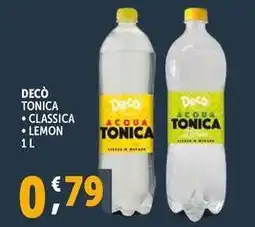 Deco Supermercati Decò tonica classica lemon offerta