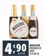 Deco Supermercati Maschio prosecco DOC offerta
