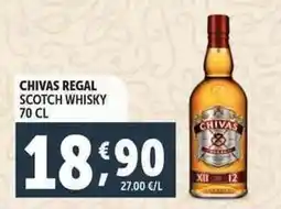 Deco Supermercati Chivas regal scotch whisky offerta