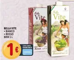 Deco Supermercati Bella vite bianco rosso brik offerta