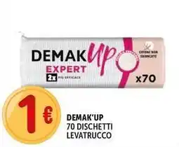 Deco Supermercati Demak'up 70 dischetti levatrucco offerta