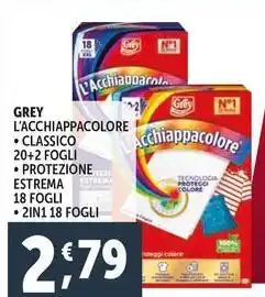Deco Supermercati Grey l'acchiappacolore offerta