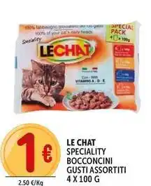 Deco Supermercati Le chat bocconcini offerta