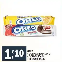 Deco Supermercati Oreo doppia crema golden brownie offerta