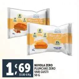 Deco Supermercati Nuvola zero plumcake zero offerta