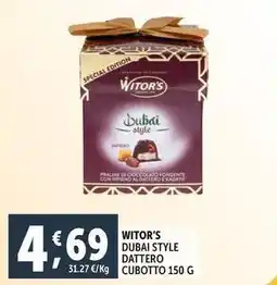 Deco Supermercati Witor's dubai style dattero cubotto offerta