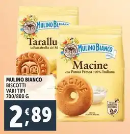 Deco Supermercati Mulino bianco biscotti offerta