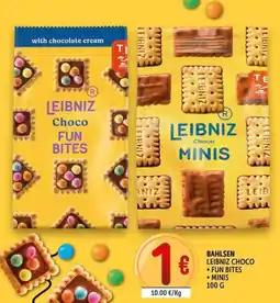 Deco Supermercati Bahlsen leibniz choco fun bites minis offerta