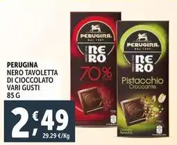 Deco Supermercati Perugina nero tavoletta di cioccolato offerta