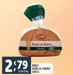 Deco Supermercati Gilli pane al farro offerta