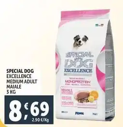 Deco Supermercati Special dog excellence medium adult maiale offerta