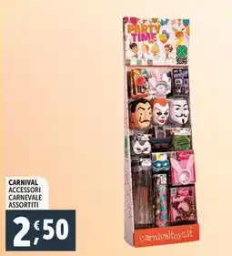 Deco Supermercati Carnival accessori carnevale offerta