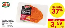 Interspar Gran Dorate alla Viennese Cotoletta di Filetti di Pollo Aia offerta