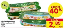 Interspar Yogurt con Probiotico Bifidus Activia offerta