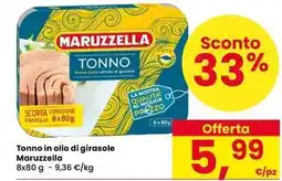 Interspar Tonno in olio di girasole Maruzzella offerta