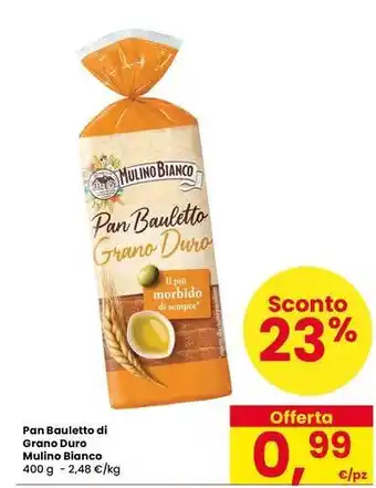 Interspar Pan Bauletto di Grano Duro Mulino Bianco offerta