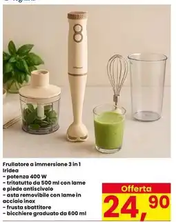 Interspar Frullatore a immersione 3 in 1 Iridea offerta