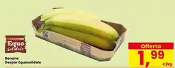 Interspar Banane Despar Equosolidale offerta