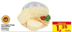 Interspar Formaggio Asiago fresco D.O.P. San Rocco offerta