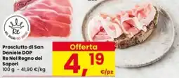 Interspar Prosciutto di San Daniele DOP Re Nel Regno dei Sapori offerta