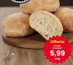 Interspar Burger Cristallo offerta