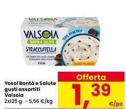Interspar Yosoi Bontà e Salute Valsoia offerta