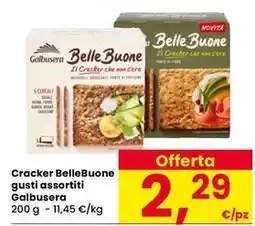 Interspar Cracker BelleBuone gusti assortiti Galbusera offerta