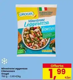Interspar Minestrone Leggerezza Il Benessere Orogel offerta