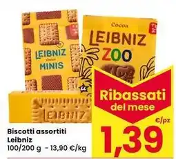 Interspar Biscotti assortiti Leibniz offerta