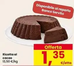 Interspar Ricotta al cacao offerta